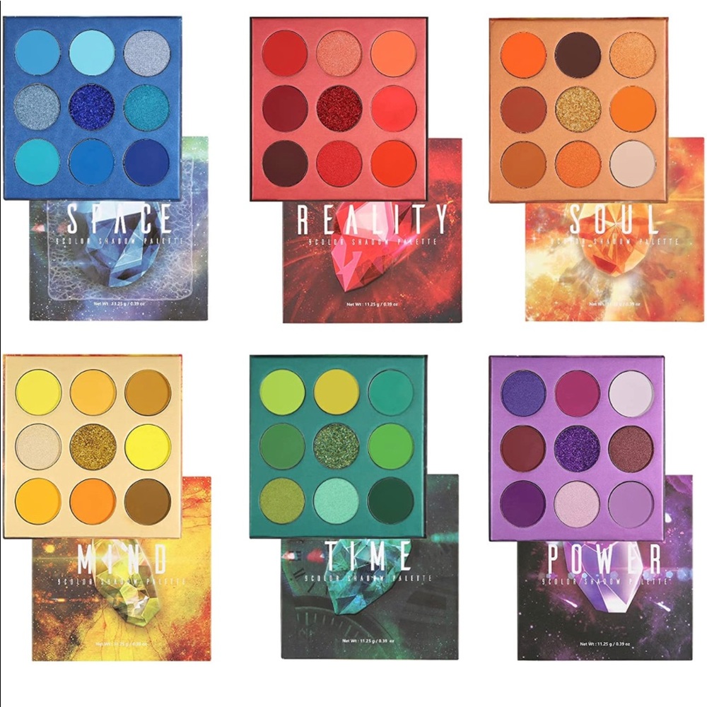 DOCOLOR 6 Palette Gemstone Eyeshadow palette set